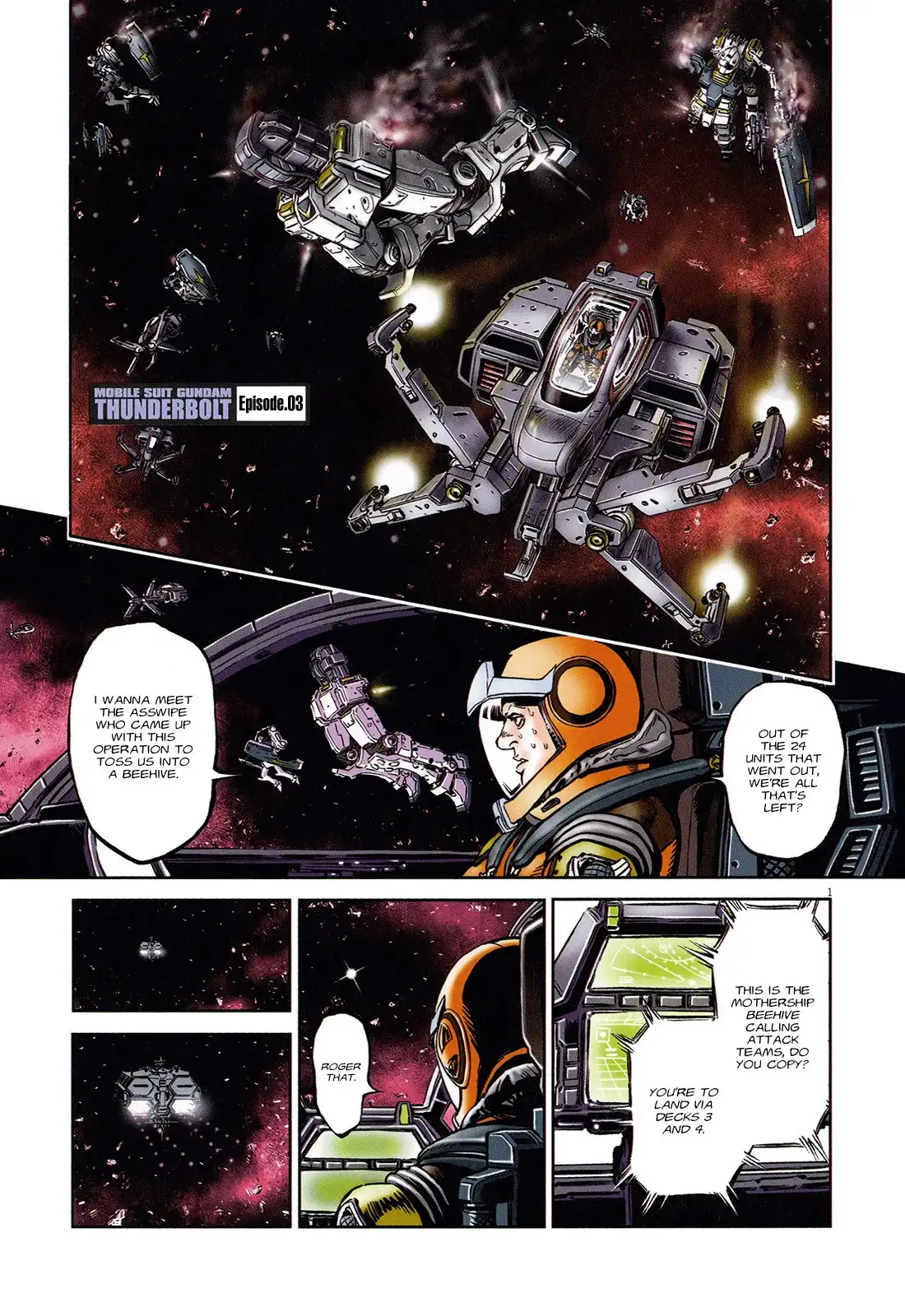 Kidou Senshi Gundam Thunderbolt Chapter 3 1